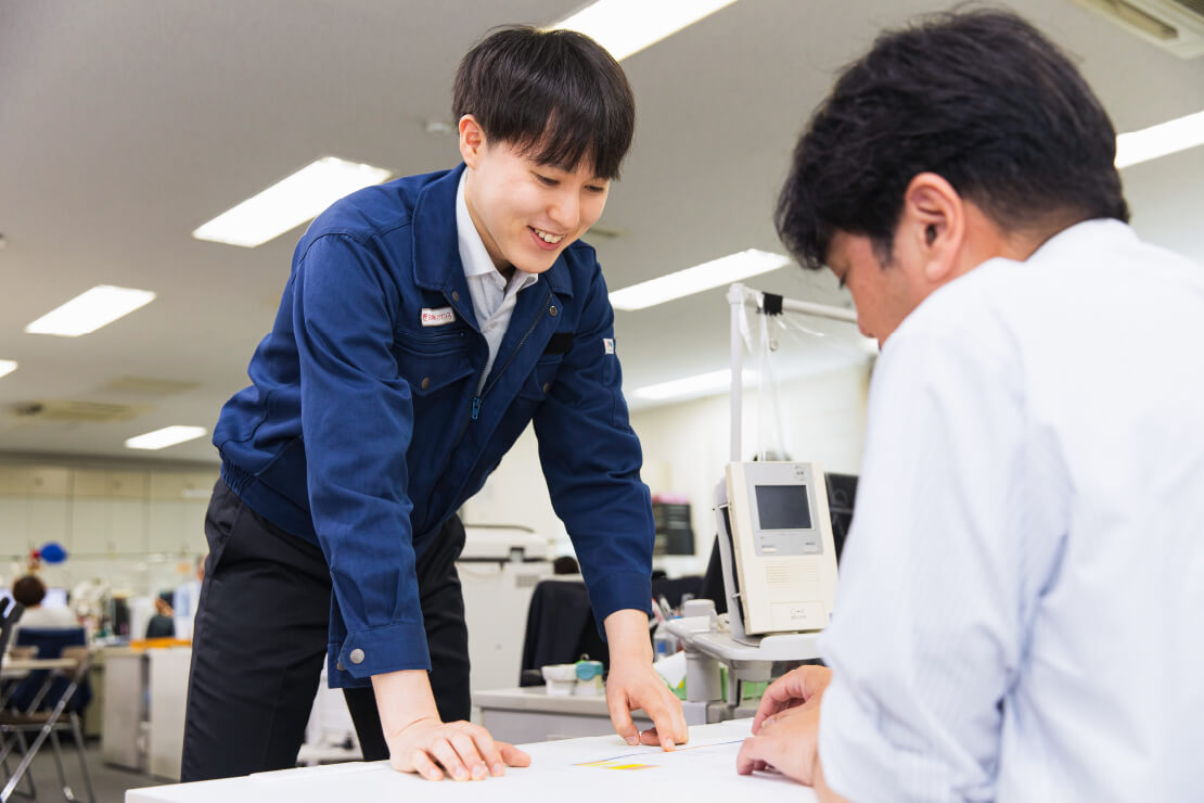 普段の仕事や仕事をするうえで大切にしていることを教えてください。